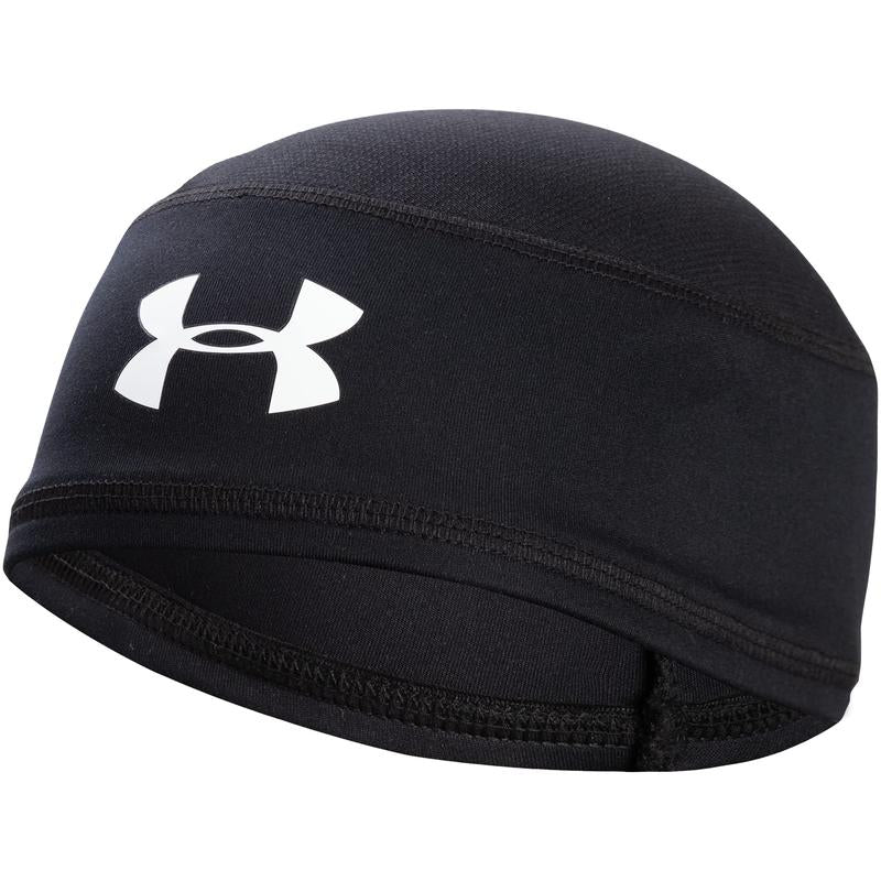 Unisex Skull and Wave Football Cap - Black, Breathable Stretch Fit Headwrap for Athletes and Sports, Perfect for Daily Streetwear & Waves
